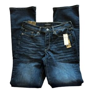 Banana Republic Women's Jeans Size 27/4 Denim Blue Coupe Skinny Boot Cut